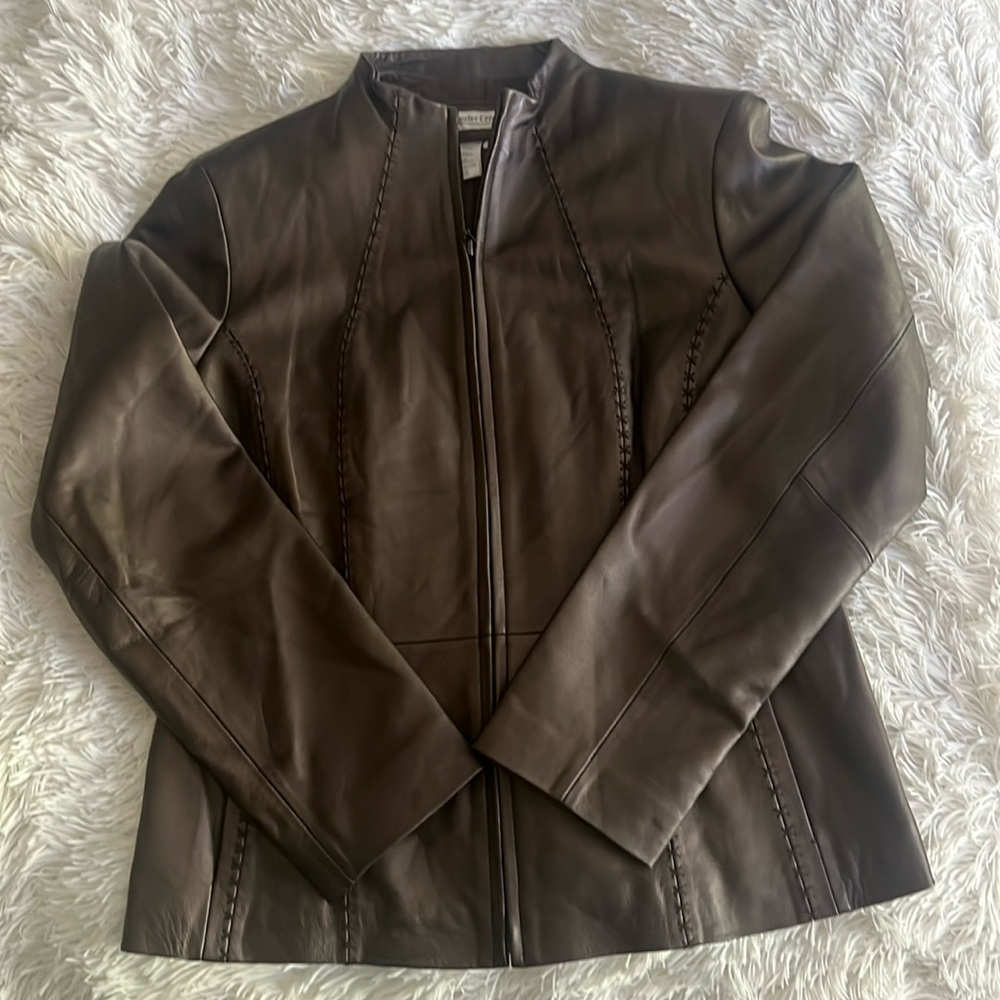 Cold Water Creek Leather Jacket
